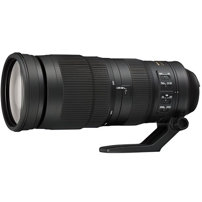 Obiettivo super teleobiettivo Nikon AF-S NIKKOR 200-500mm F-5.6E ED VR per formato FX.