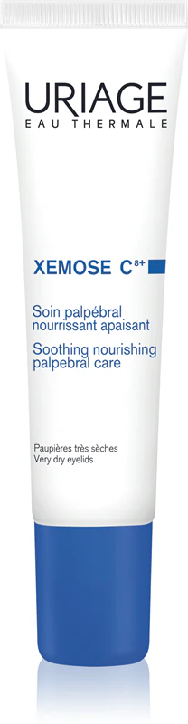 Uriage Xemose C8+ Verzachtende en voedende oogcrème voor de droge en atopische huid