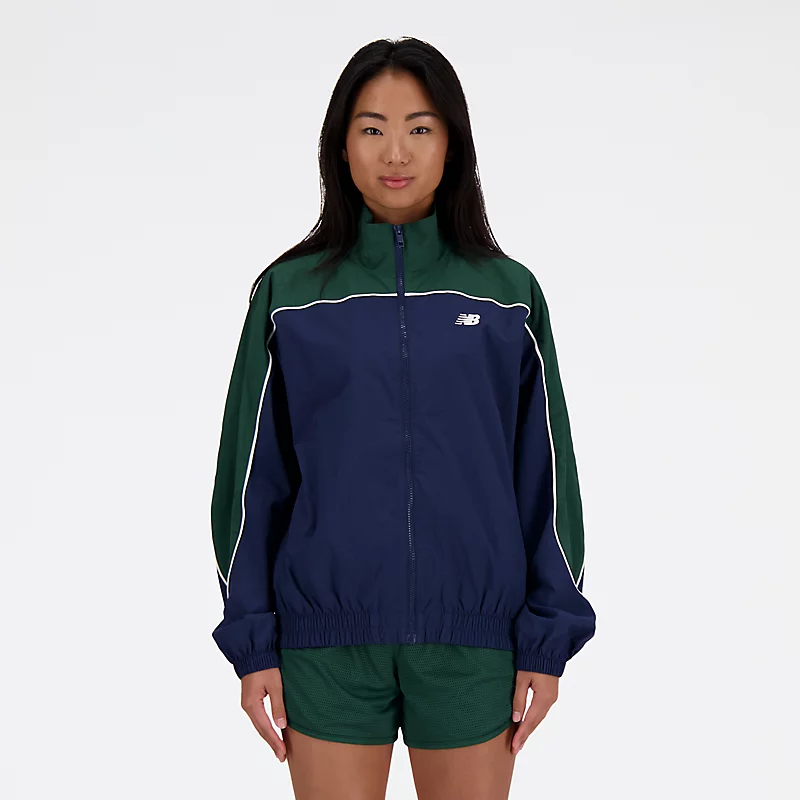 Femme Sportswear Greatest Hits geweven jas – NB NAVY