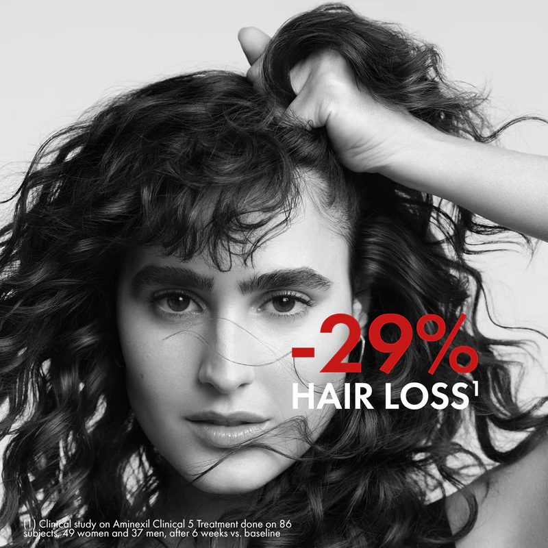 Vichy Dercos Aminexil Clinical 5 tratamento localizado contra a queda de cabelo em mulheres