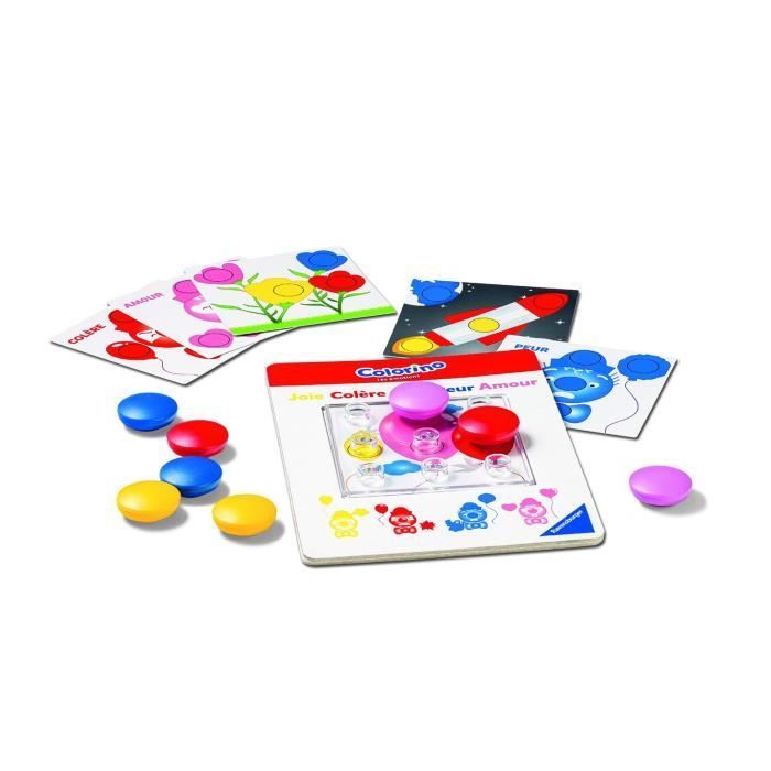 Colorino Les émotions - Jeu éducatif - Apprentissage des couleurs - Activités créatives enfant - Ravensburger - Dès 2 ans