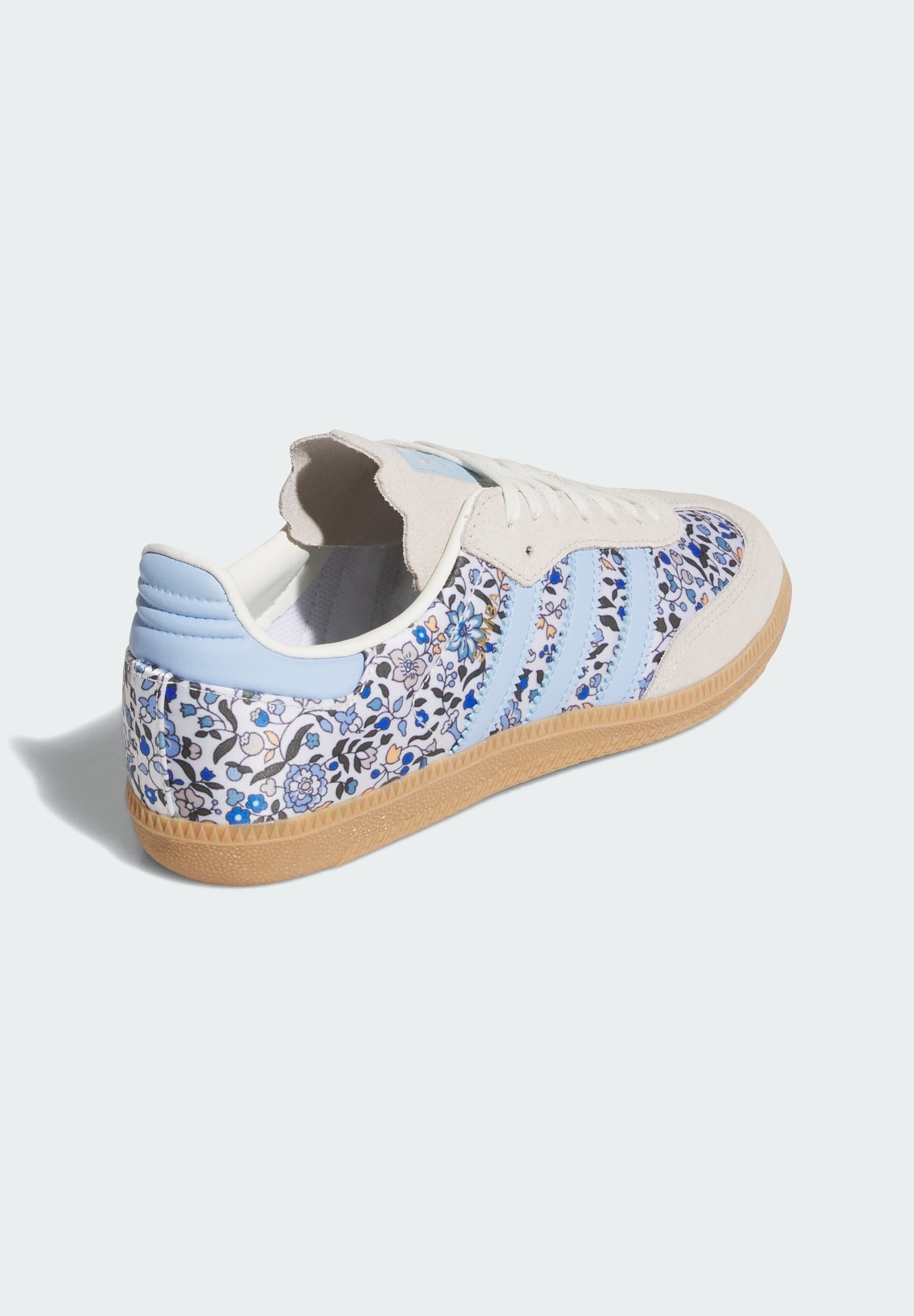 adidas Originals SAMBA OG LIBERTY LONDON - Sneakers - blauw off-white gum