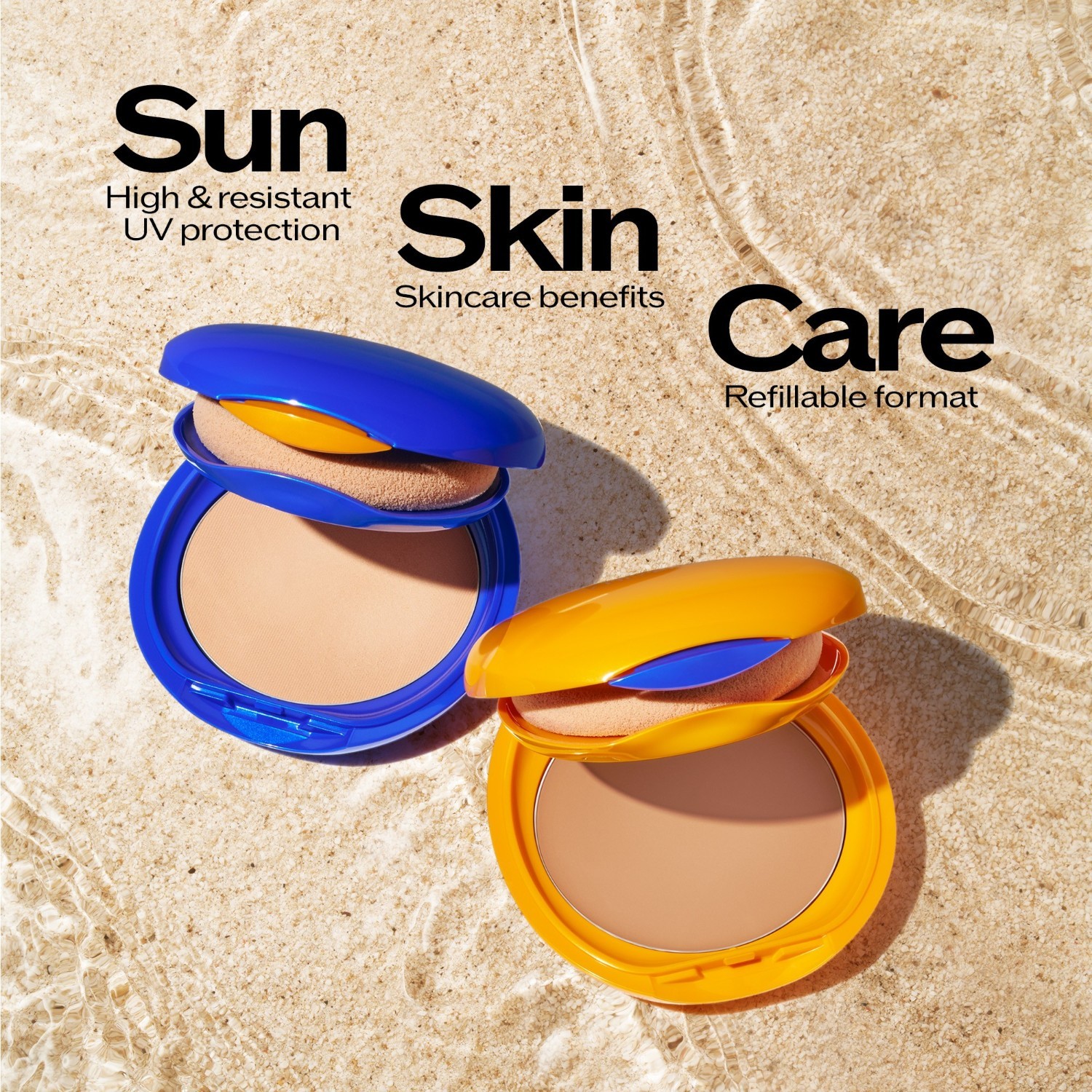 Shiseido Foundation Sun Care iedeguma kompaktais tonālais krēms SPF 10 - 12 g