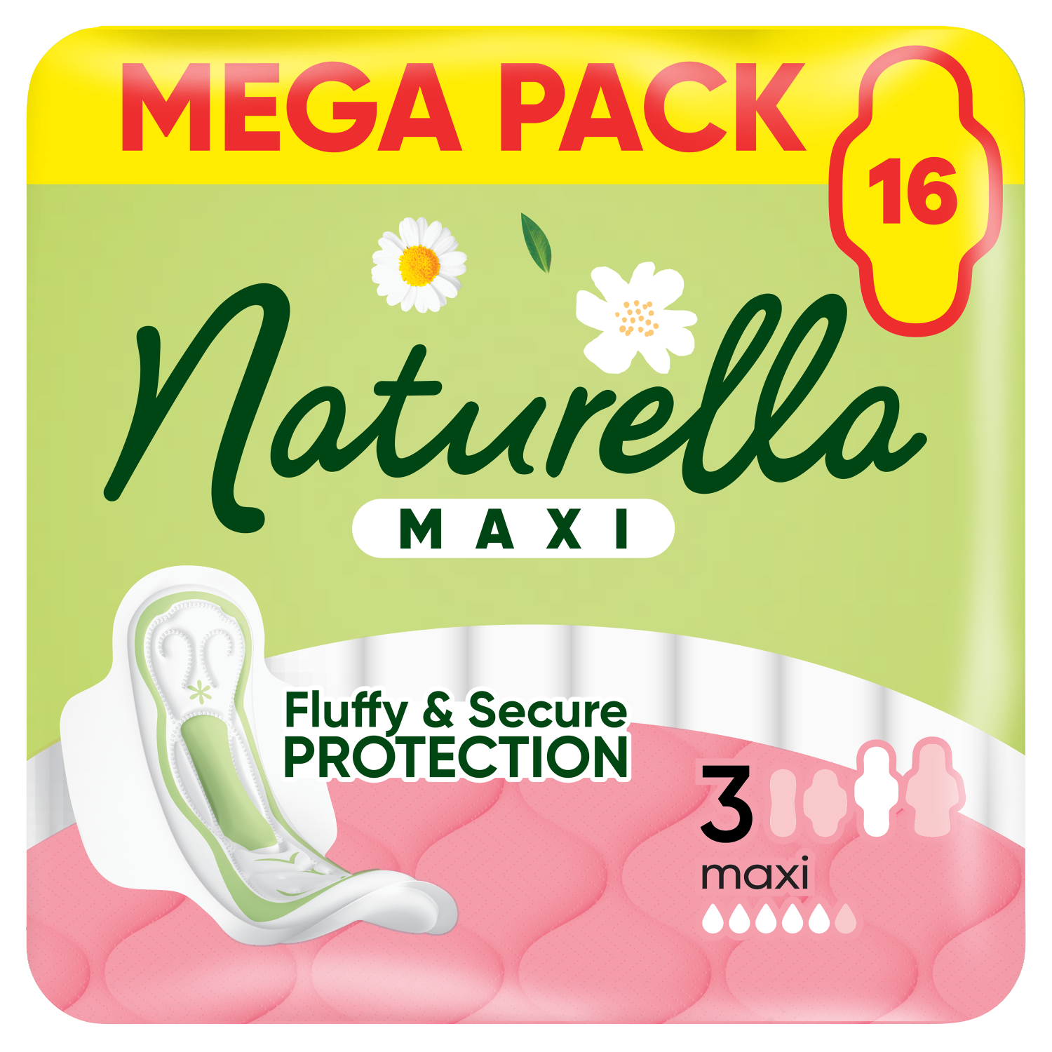 Naturella higiēniskie spilventiņi 16gb Ultra Maxi