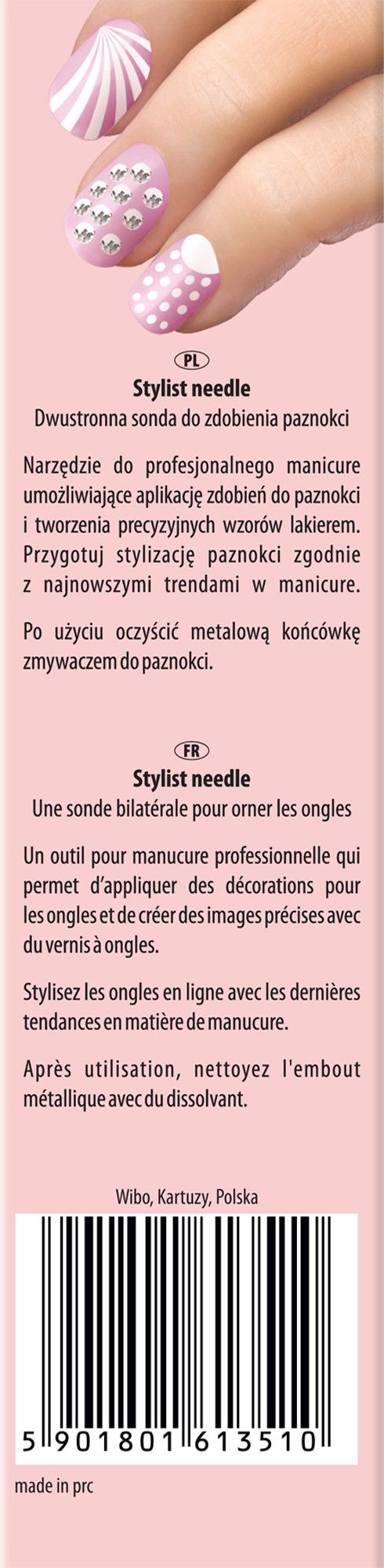 Nagų dailės stilisto adatinis įrankis Nagų dekoravimas ir nagų dailė