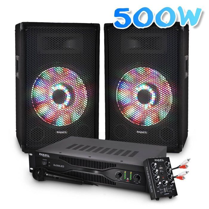PA System with 2 x 10