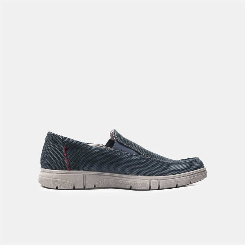 Herrloafers i tyg