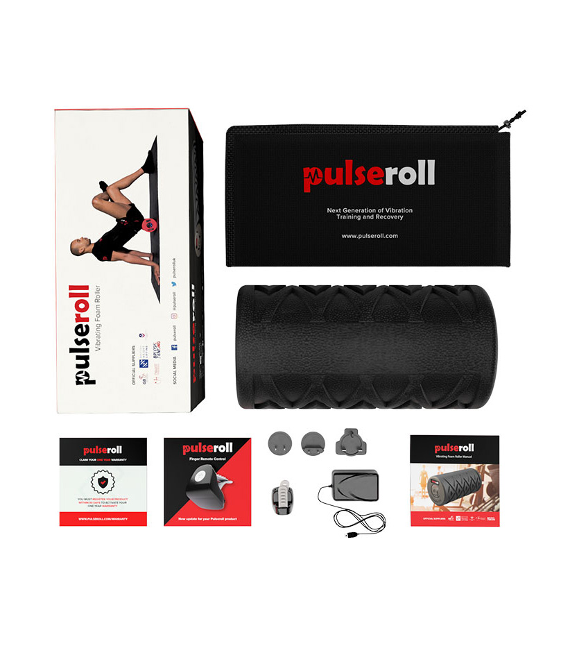 Pulseroll Classic Massagerolle - 4 Geschwindigkeitsstufen