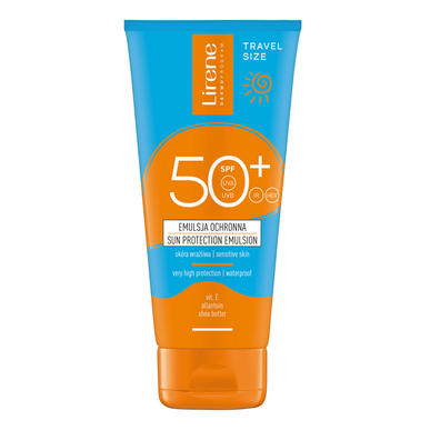 Lirene drėkinamasis emulsinis apsauginis kremas nuo saulės SPF 50