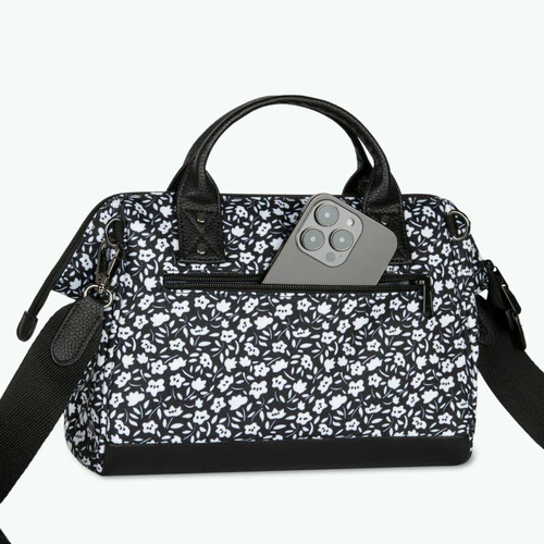 Cabaia Crossbody Adventurer Catan sort og hvid