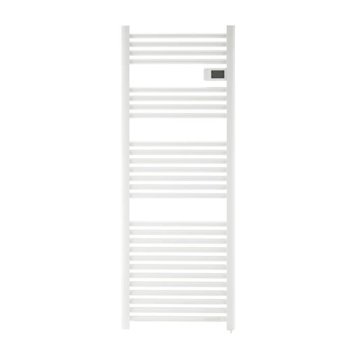 Radiador toallero OCEANIC sin ventilador - 700W - Blanco mate - NF
