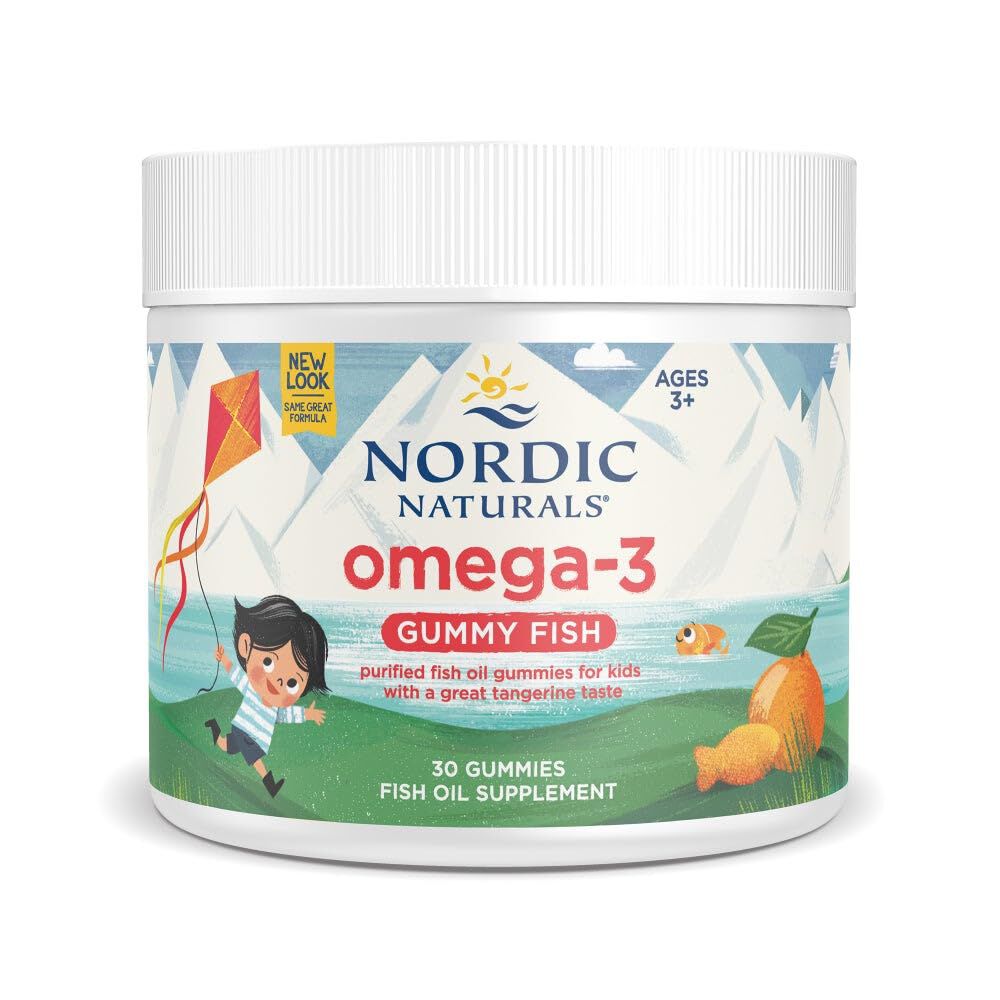 Nordic Naturals Caramelle gommose Omega 3 a forma di pesce 124 mg