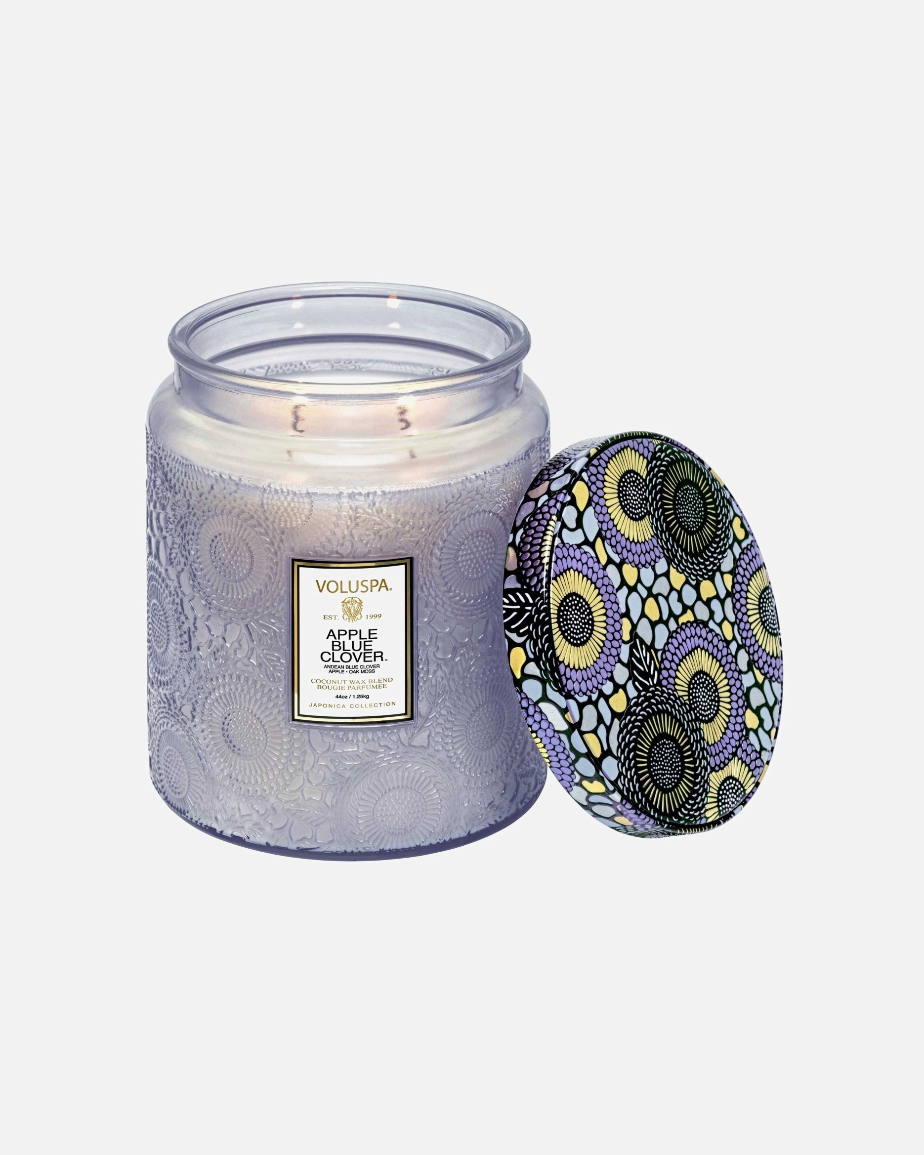 VOLUSPA Apple Blue Clover Luxe Jar