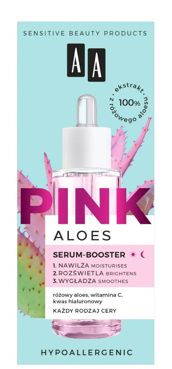 AA Aloes Pink Serum-Booster