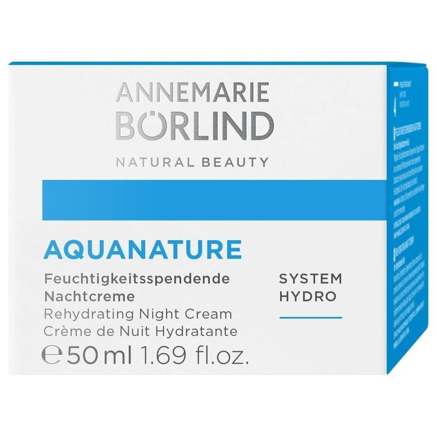 ANNEMARIE BÖRLIND nakts krēms AQUANATURE mitrinošs - 50 ml