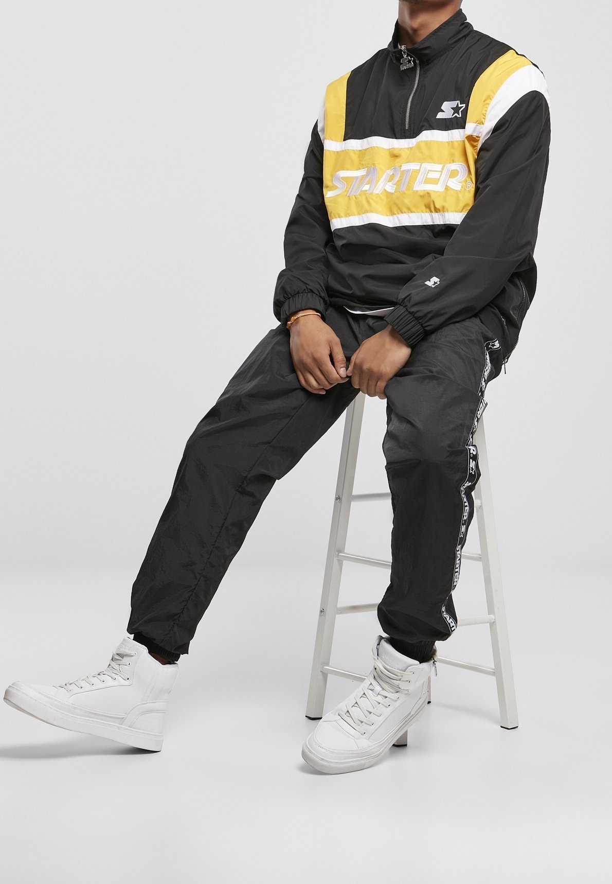 Starter Windbreaker - schwarz