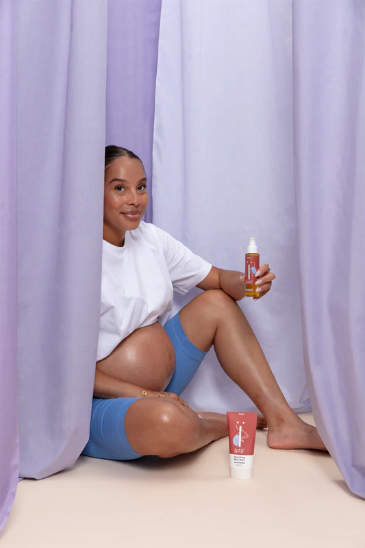 Bálsamo Nutritivo para Barriga Naif Mom, antiestrias para o corpo