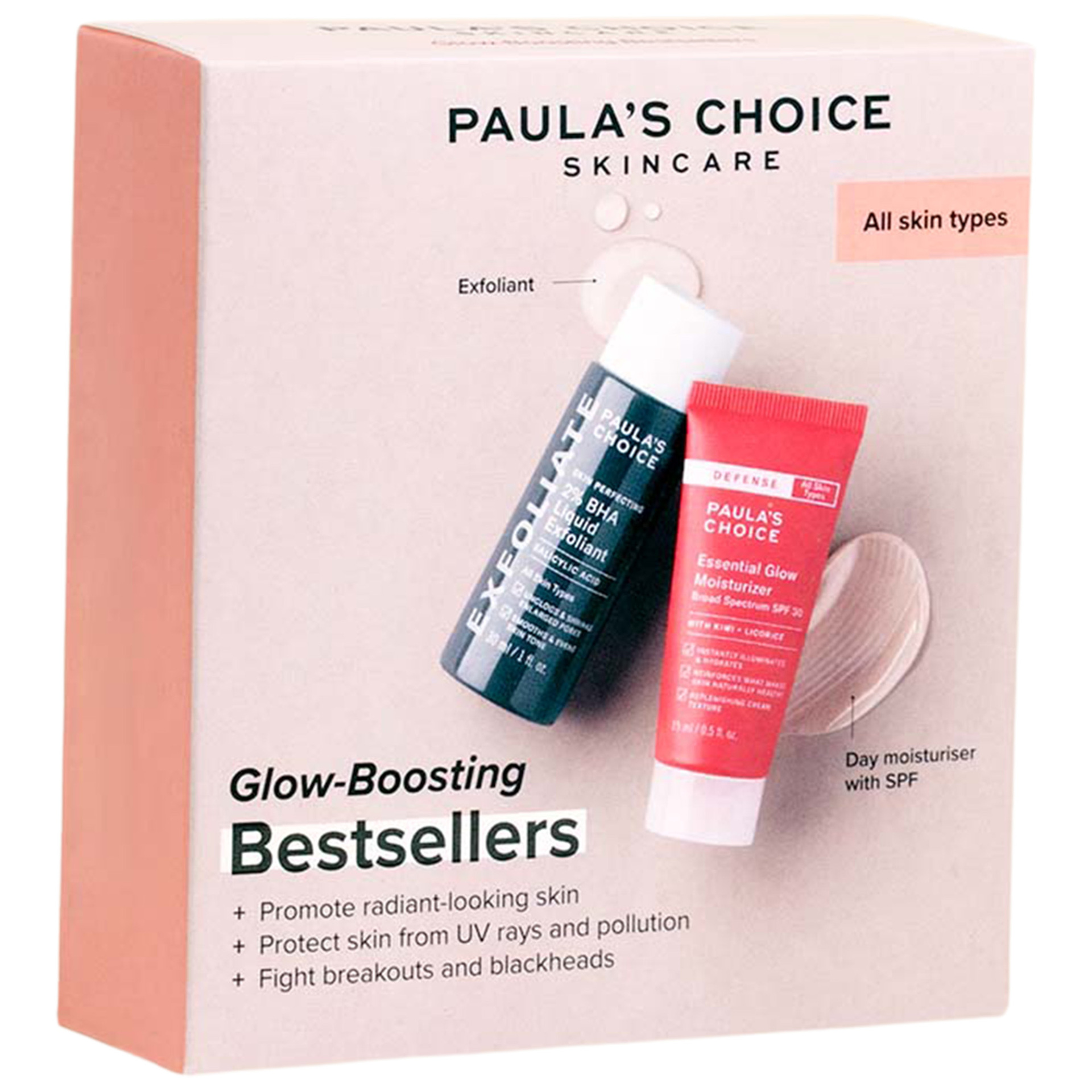 Próbakészlet 2% BHA folyékony/védő SPF duó - Paula's Choice