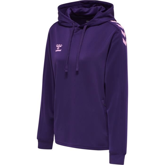 Hummel hmlCORE XK women's poly hoodie - purple - M