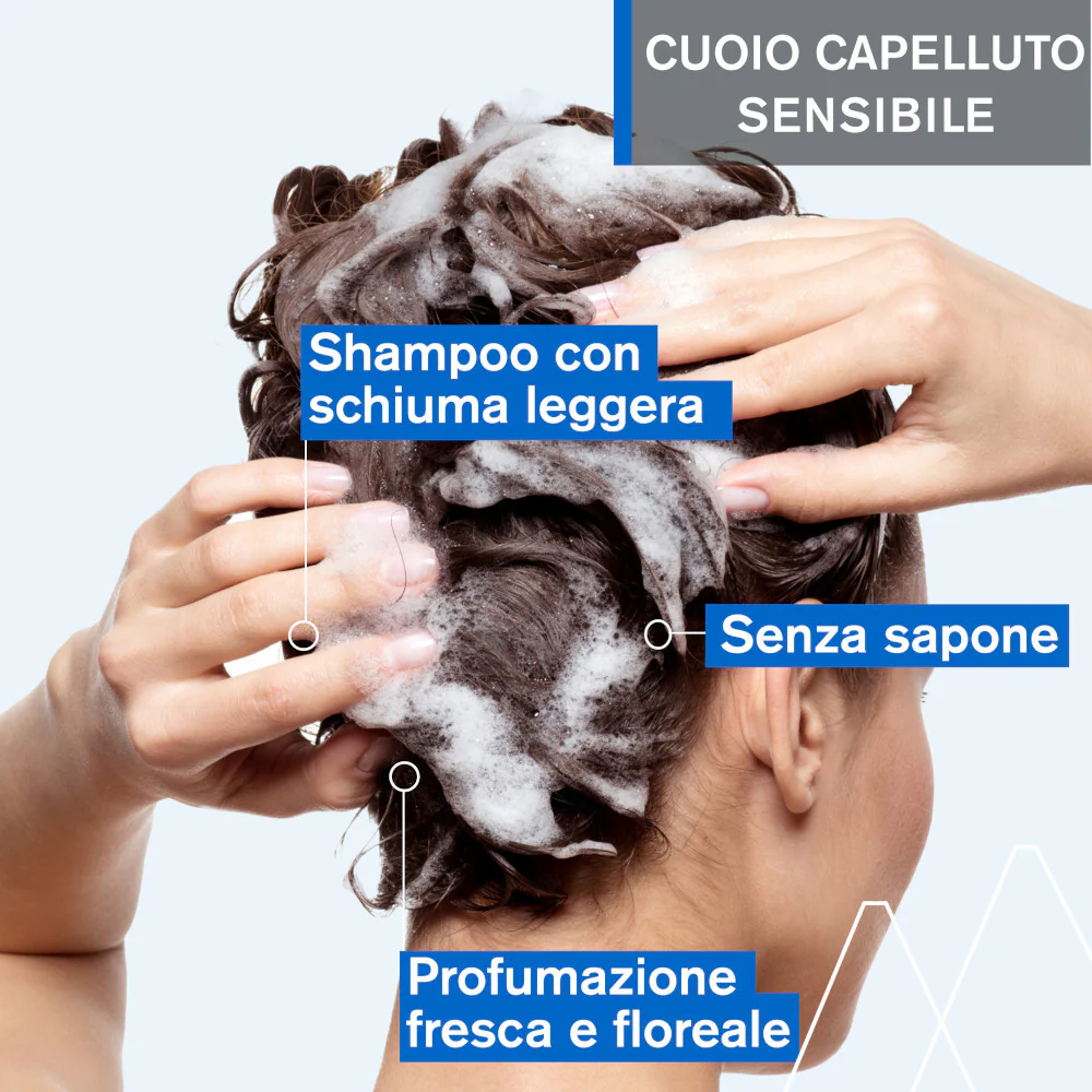 DS HAIR Shampoo Quotidiano Riequilibrante - Shampoo Delicato, Shampoo Uso Frequente, Shampoo Purificante, Shampoo Riequilibrante