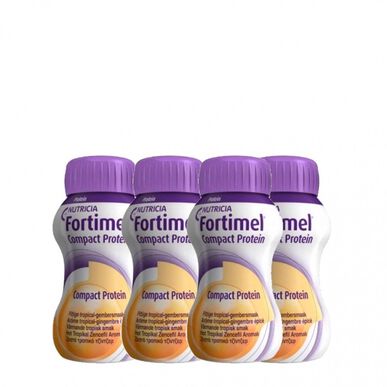 Fortimel Fortimel Compact Protein Tropical Ginger 4 x 125 ml 4 x 125 ml