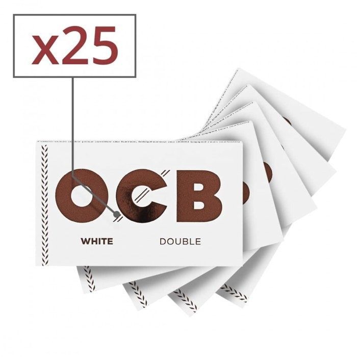papier à rouler régular ocb blanc x 25