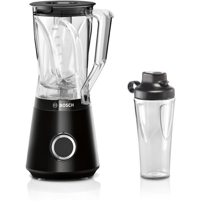 Frullatore VitaPower - BOSCH - MMB614GO - 1200 W - 30.000 giri/min - 2 velocità + Turbo - Ciotola da 2 L - nero