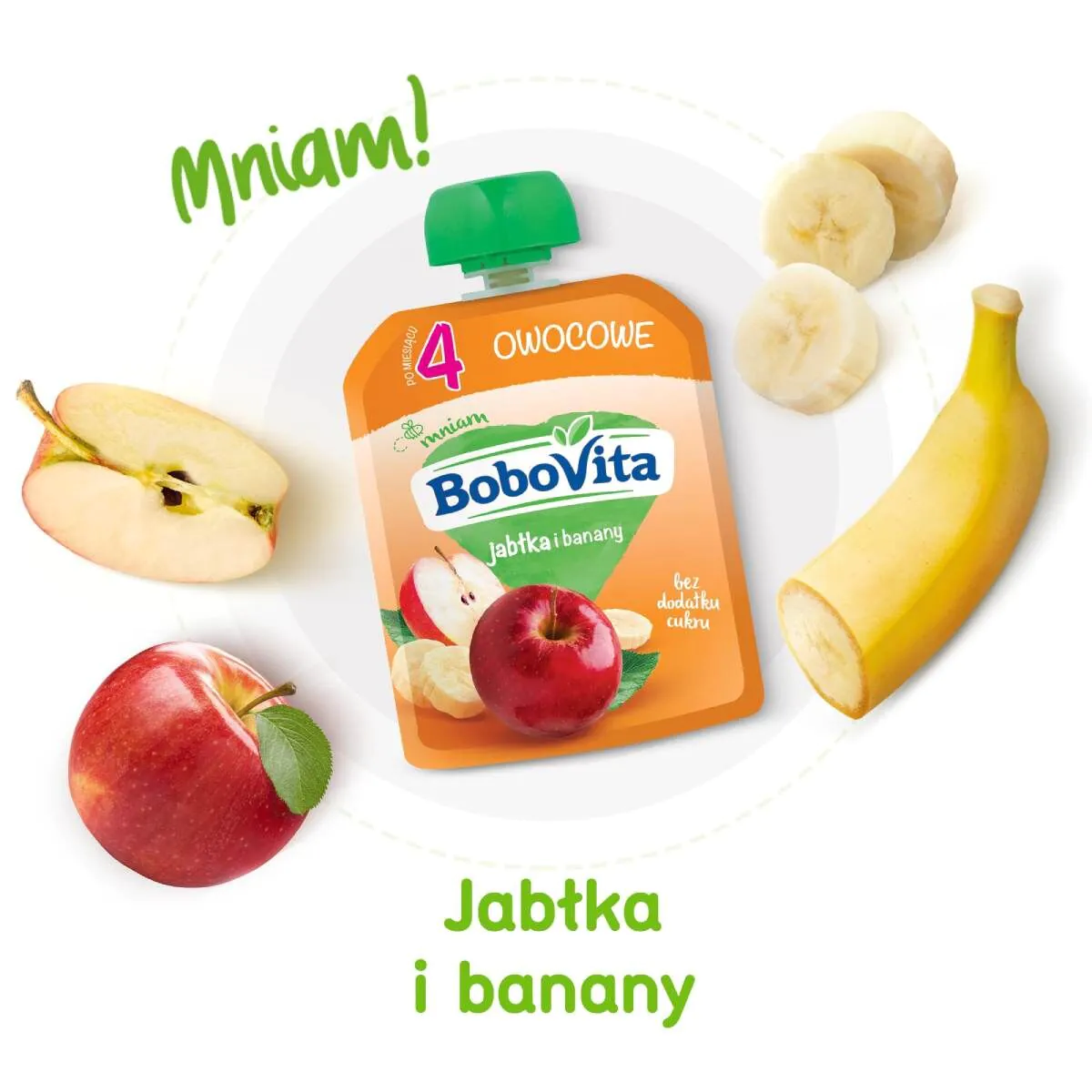 Bobovita Mus Jabłka i Banany Po 4 Miesiącu