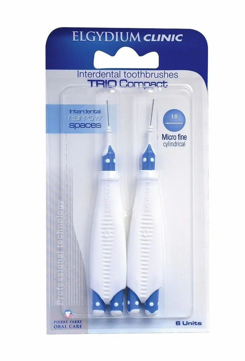 Elgydium Clinic Trio Compact Szczoteczki do mycia przestrzeni międzyzębowych 111 -szt.