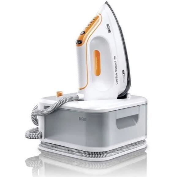 Ferro a vapor BRAUN IS2561WH - Carestyle Compact Pro com gerador de vapor - 6 barras