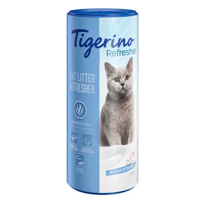 Tigerino Refresher -luonnollinen savideodorantti kissanhiekalle - 3 tuoksuvaihtoehtoa