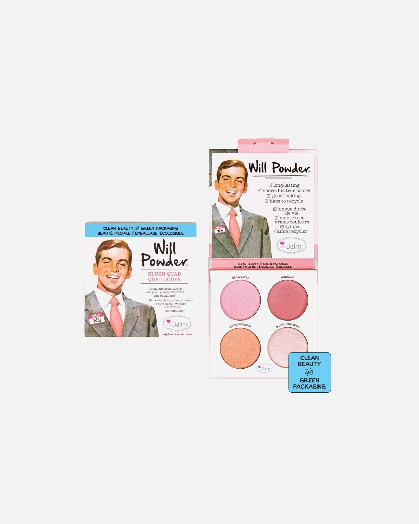 „theBalm“ skaistalai, keturgubo pavidalo pudra „Will“ – 10 g