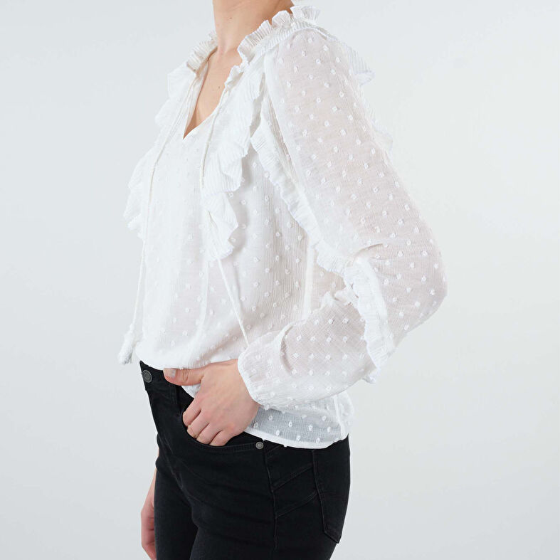  Halenka Femme Blanc