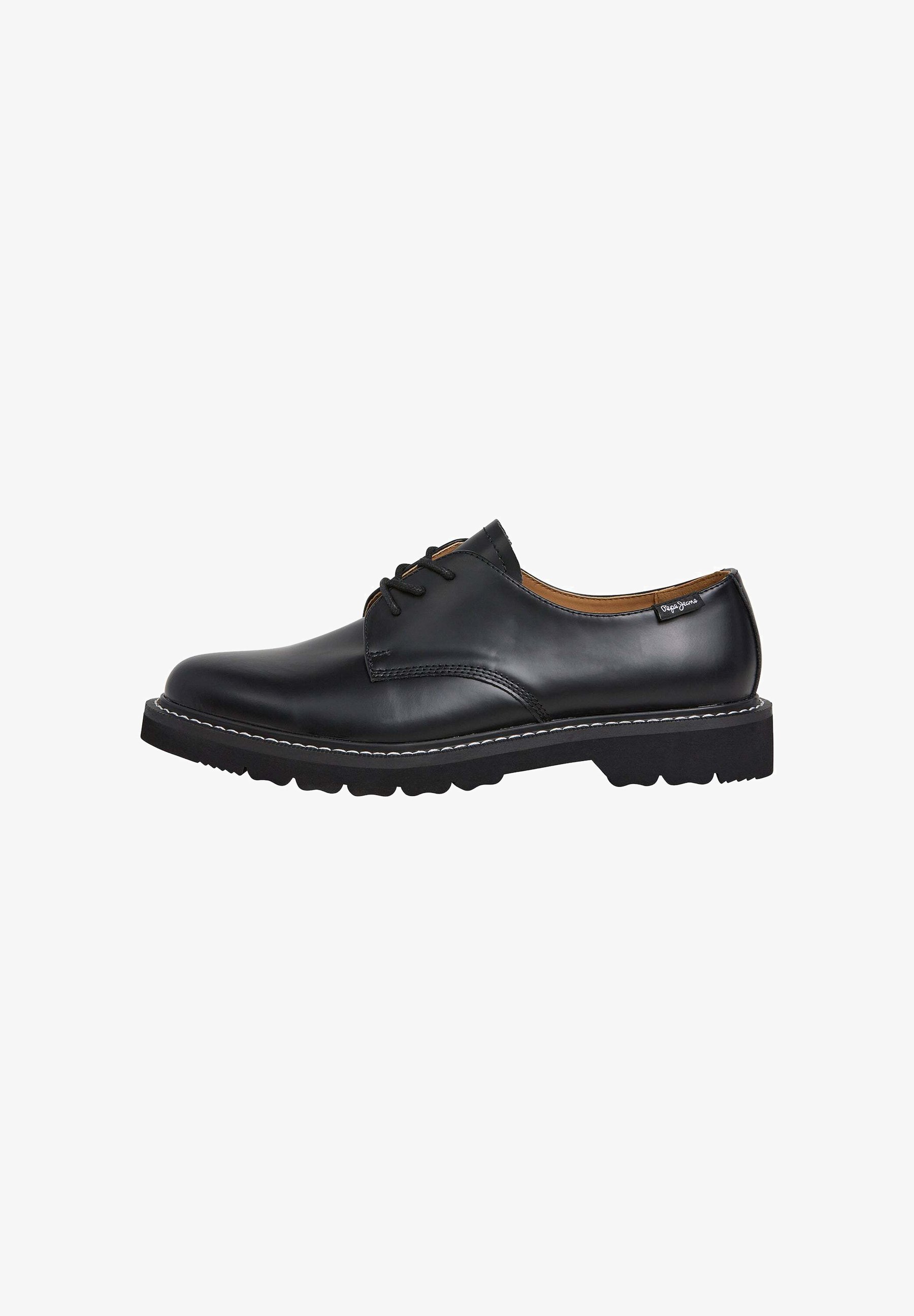 Pepe Jeans TOM BRIT M - Veterschoenen - zwart