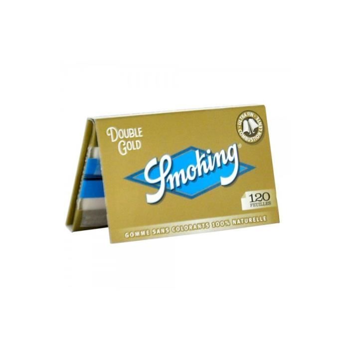 REGULAR SMOKING GOLD rolling papers (pack of 25)