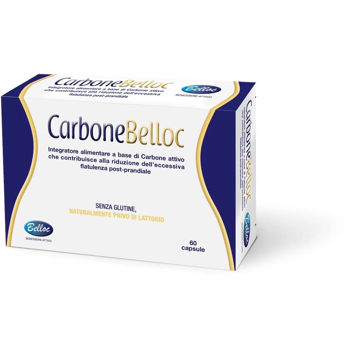 Carbone Belloc 40 tabletten Darmgassupplement
