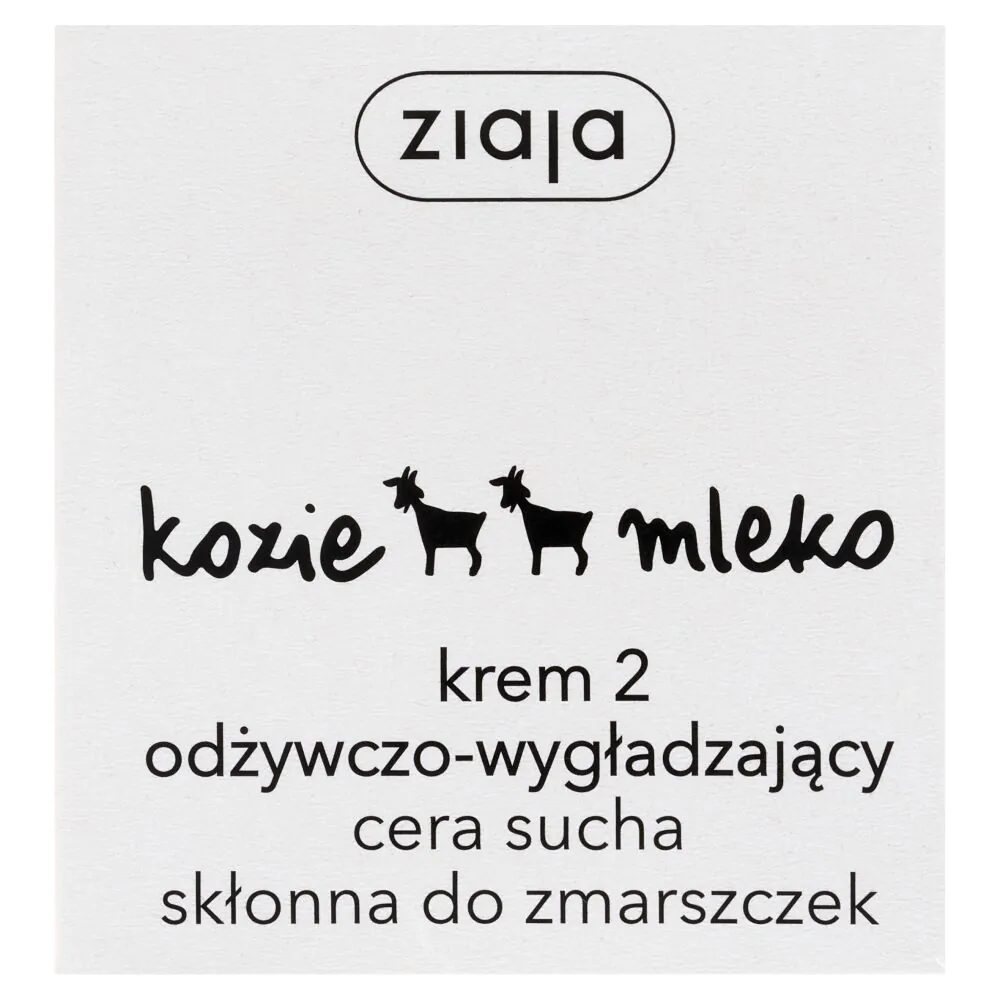 Ziaja Kozie mleko Krem 2 odżywczo-wygładzający do skóry suchej