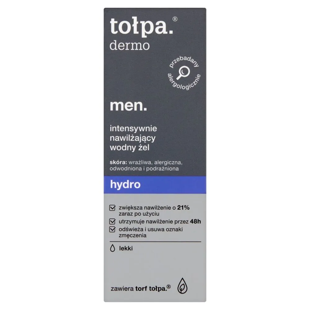 Tołpa Men Hydro Intensywnie nawilżający wodny krem