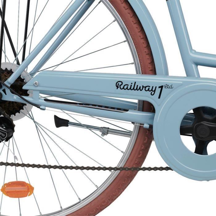 Vélo Ville 28'' SCRAPPER RAILWAY 1 LTD VINTAGE Taille L équipé de 6 Vitesses et d'un équipement City complet