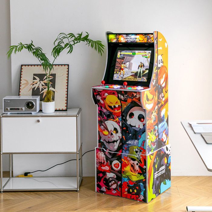 Cabinato arcade AMSTRAD MONSTERS con 2800 giochi - Schermo da 19
