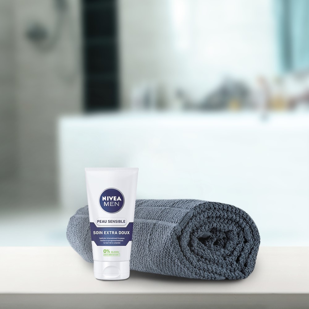 NIVEA Soin hydratant 24H 0% Alcool Camomille peaux sensibles