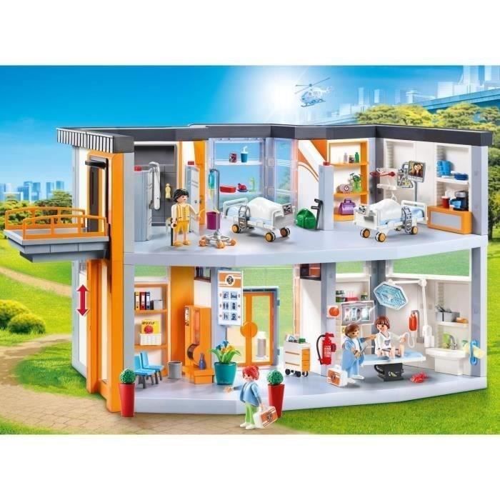 PLAYMOBIL - 70190 - City Life Hospital - Furnished Hospital - 512 pieces - For children aged 4 and up