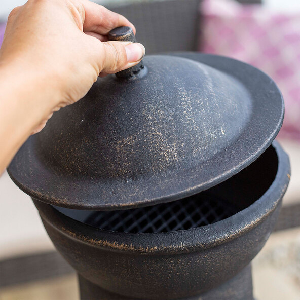 Leaf L bålsted