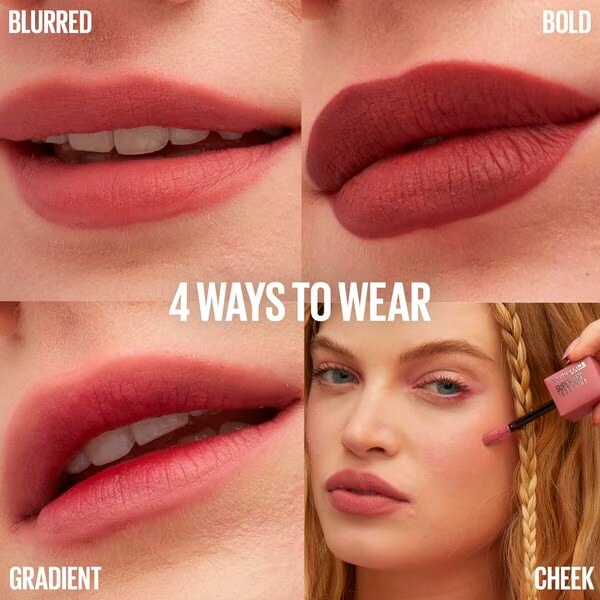 Maybelline New York SuperStay Teddy Tint ruž za usne za usne u nijansi 35 July Forever