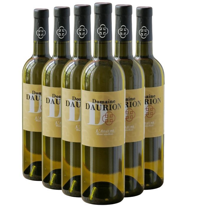 Daurion Pays d'Oc L'Adauré Moelleux 2022 - Vinho Branco de Languedoc-Roussillon (6 x 75cl) Orgânico