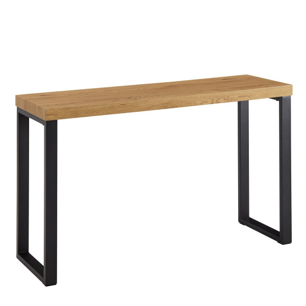 FineBuy Stół konsolowy mdf Brązowy