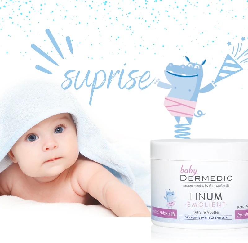 Dermedic Baby intensyviai drėkinamasis sviestas