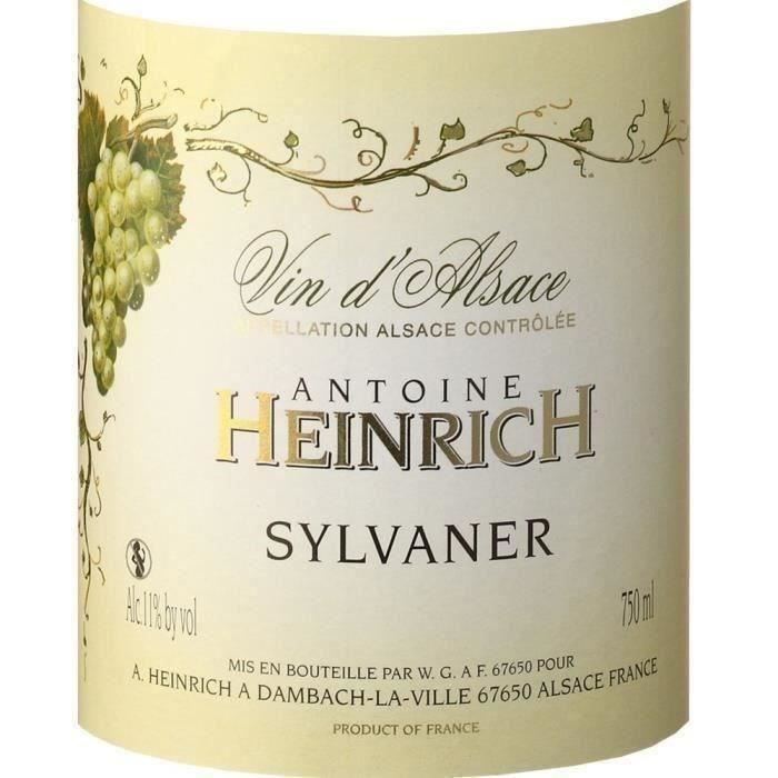 Heinrich 2024 Sylvaner – Elsässer Weißwein (6 Stück)