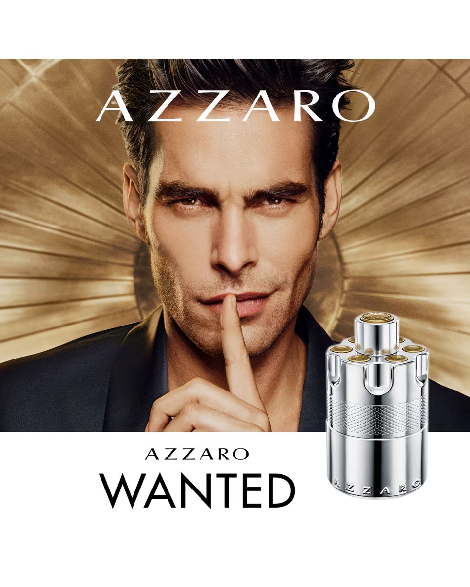Set cadou de apă de parfum Wanted AZZARO