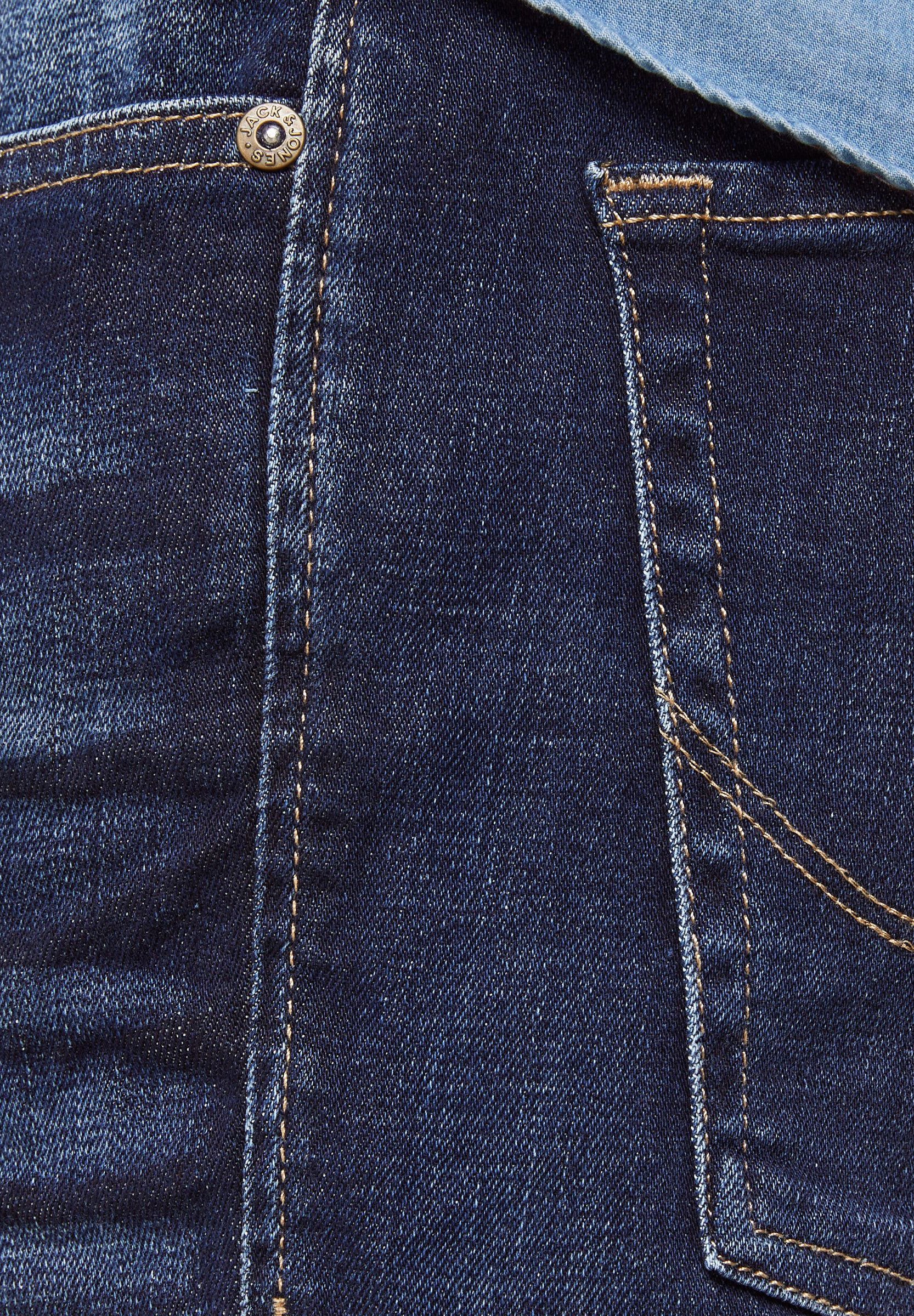 Jean droit Jack & Jones CLARK ORIGINAL - denim bleu